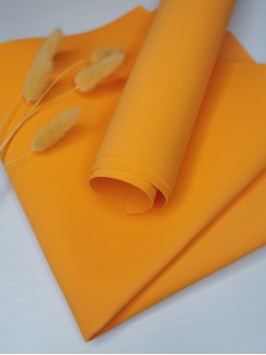 Фоамиран Китай 1мм., 49*49см. (оранжевый №05)